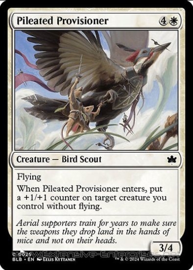 Pileated Provisioner (#025)