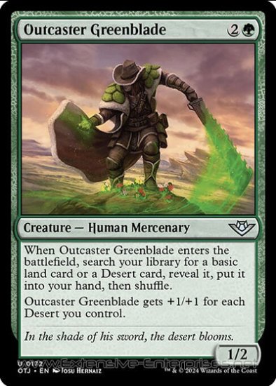 Outcaster Greenblade (#172)