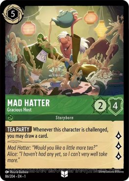 Mad Hatter: Gracious Host (#086)
