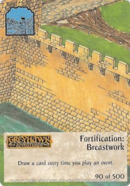 Fortification: Breastwork