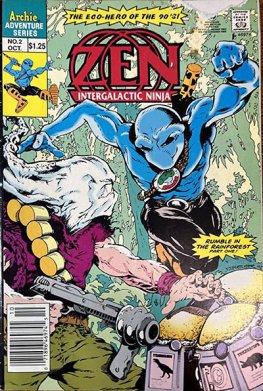 Zen Intergalactic Ninja #2 (Newsstand)