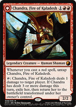 Chandra, Fire of Kaladesh / Chandra, Roaring Flame