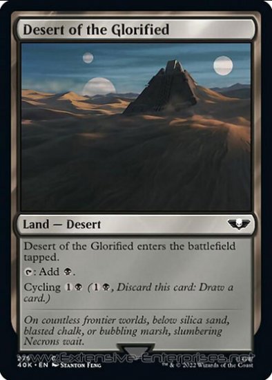 Desert of the Glorified (#275)