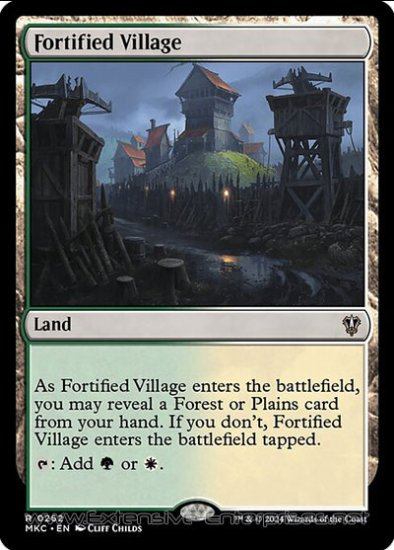 Fortified Village (Commander #262)
