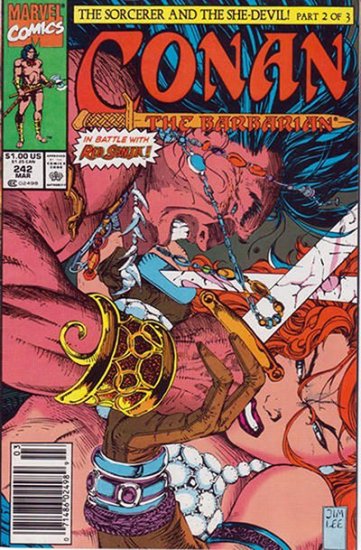 Conan the Barbarian #242 (Newsstand)