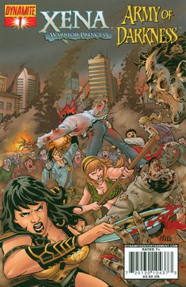 Xena / Army of Darkness: What... Again? #1 (Zombie Variant)