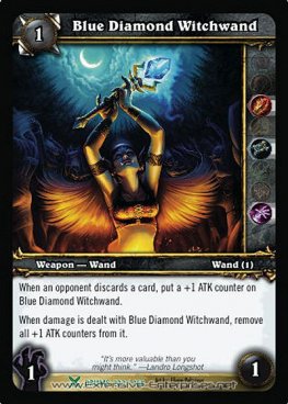 Blue Diamond Witchwand