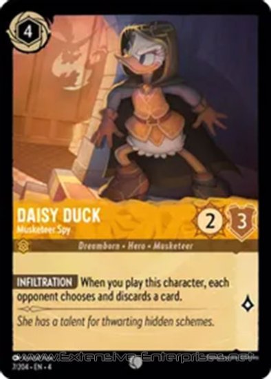 Daisy Duck: Musketeer Spy (#007)