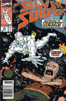 Silver Surfer #43 (Newsstand)