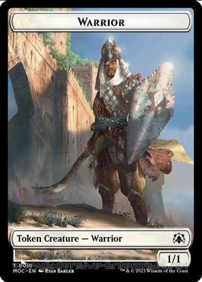 Warrior (Commander Token #010)