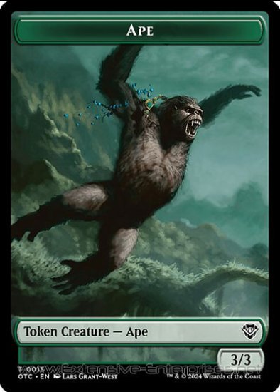 Ape (Commander Token #015)