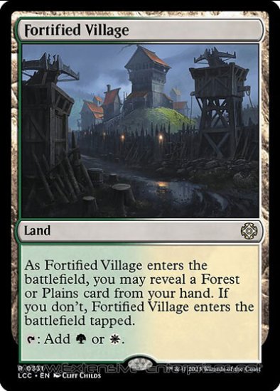 Fortified Village (Commander #331)