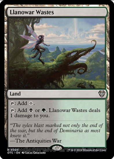 Llanowar Wastes (Commander #305)