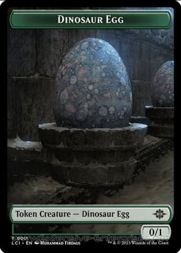 Dinosaur Egg (Token #011)