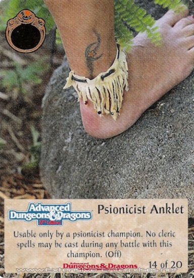 Psionicist Anklet