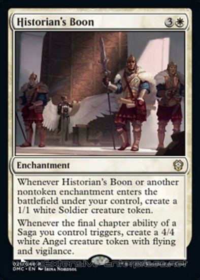 Historian\'s Boon (Commander #021)