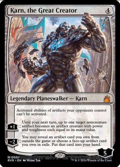 Karn, the Great Creator (#001)