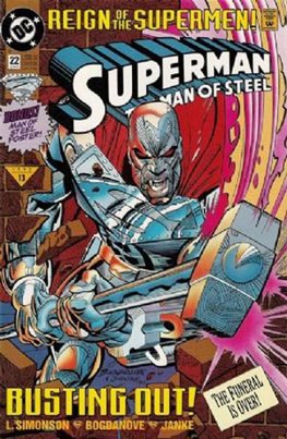 Superman: The Man of Steel #22 (Newsstand Edition Variant)
