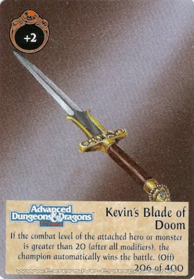 Kevin\'s Blade of Doom