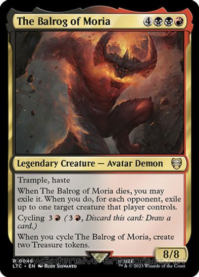 The Balrog of Moria (Commander #046)
