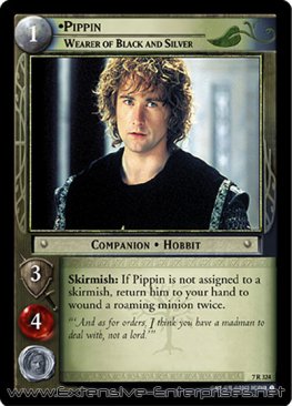 Pippin, Wearer of Black and Silver