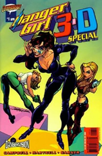 Danger Girl: 3-D Special #1 (Poly Bagged w/ 3-D Glasses)