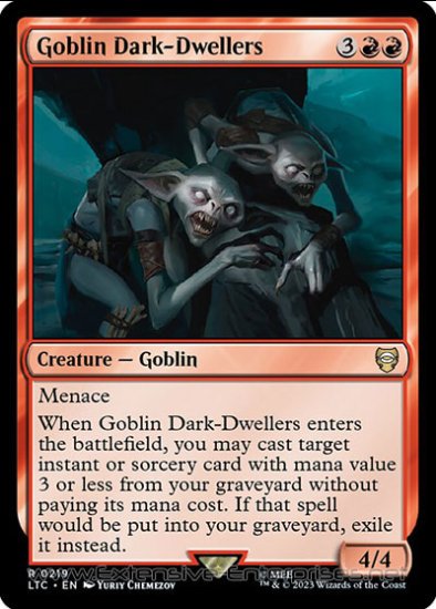 Goblin Dark-Dwellers (Commander #219)