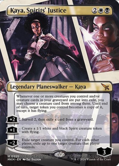 Kaya, Spirits\' Justice (#335)