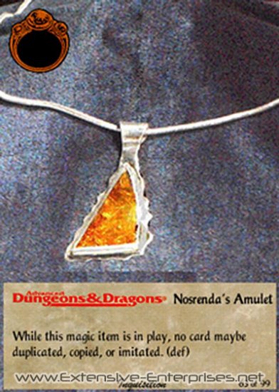 Nosrenda's Amulet - Click Image to Close