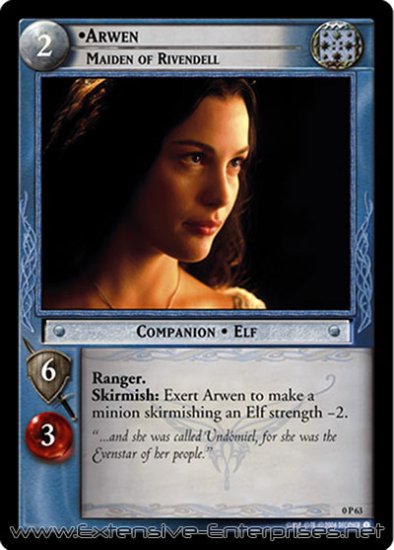 Arwen, Maiden of Rivendell