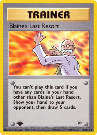 Blaine\'s Last Resort (#105)