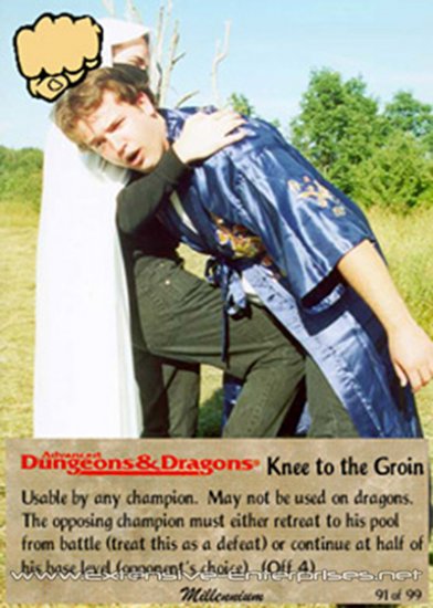 Knee to the Groin