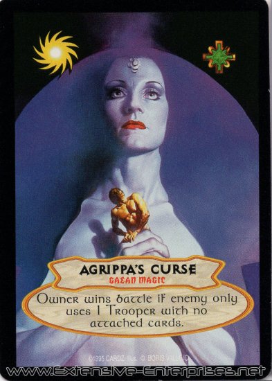 Agrippa\'s Curse