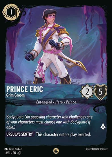 Prince Eric: Grim Groom (Deep Trouble (#013)