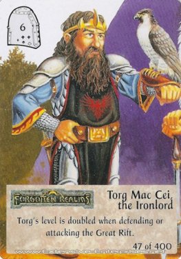 Torg Mac Cei, the Ironlord