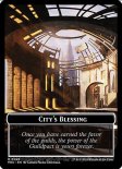City's Blessing (Commander Token #028)