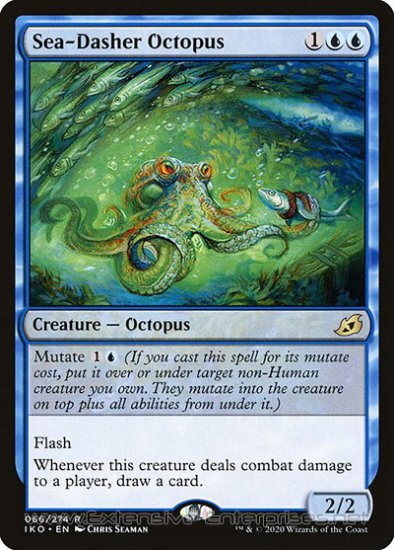 Sea-Dasher Octopus (#066)