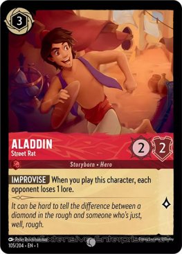 Aladdin: Street Rat (#105)