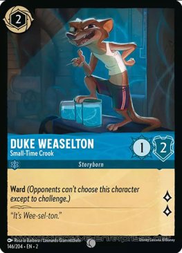Duke Weaselton: Small-Time Crook (#146)