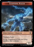 Lightning Rager (Commander Token #013)