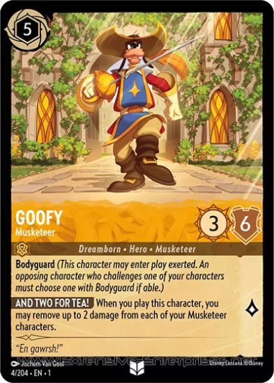 Goofy: Musketeer (#004)