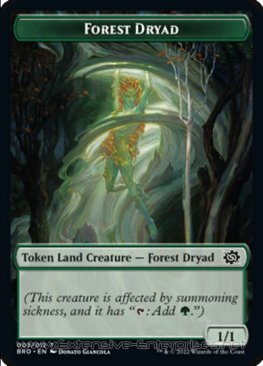 Forest Dryad (Token #003)