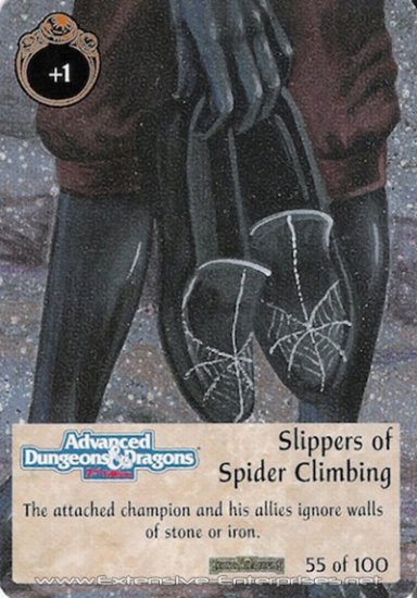 Slippers of Spider Climbing