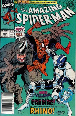 Amazing Spider-Man, The #344 (Newsstand)