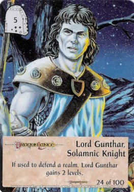 Lord Gunthar, Solamnic Knight