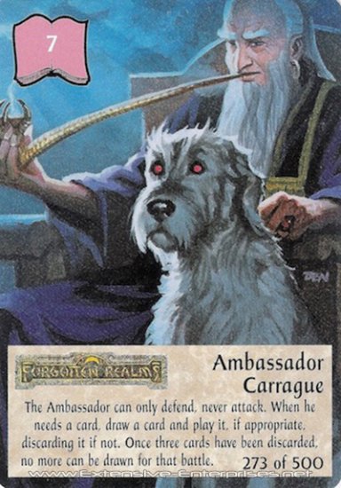 Ambassador Carrague