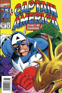 Captain America #416 (Newsstand Edition)
