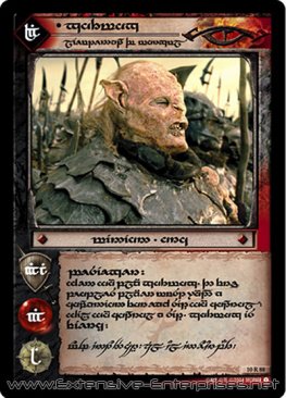 Gothmog, Lieutenant of Morgul