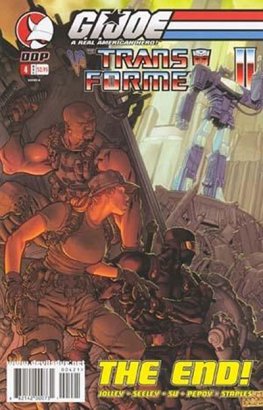 G.I. Joe vs. Transformers 2 #4 (B Variant)