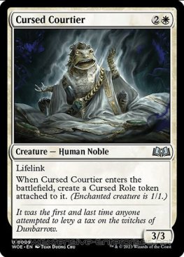 Cursed Courtier (#009)